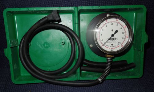 Fisher 50P Pressure Gauge~~Water Column Gauge~~VERY NICE CONDITION