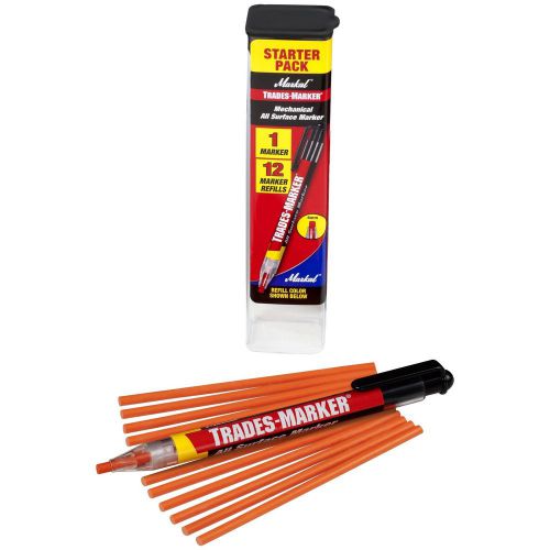 Markal 96137 trades marker (1 holder 12 refills) orange 12 orange 1 holder for sale