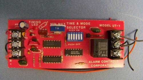 Alarm Controls Corporation Model UT-1 Module Card (Red) (C3)