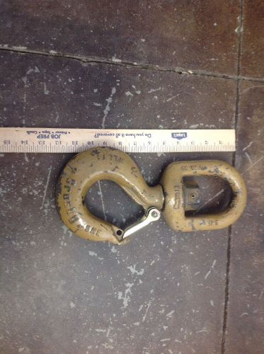 Crosby 7 Ton Swivel Hook