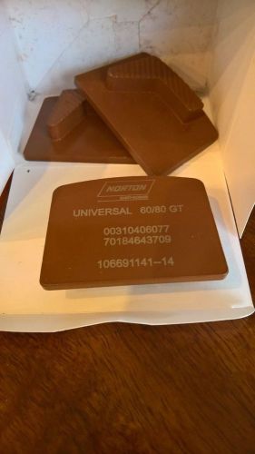 Norton Diamond FGW Universal QCS Brown Floor Finishing Segments 60/80 grit