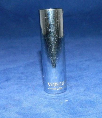 WRIGHT  3516 USA MADE DEEP SOCKET 3/8&#034; DRIVE  1/2&#034;   12 POINT       A193