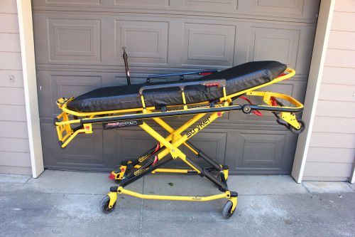 2009 Stryker MX-Pro 650lb Ambulance Stretcher w/o2 iv po mattress EMS Gurney Cot