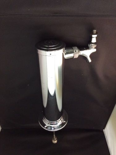 3 Inch X 12 Inch Perlick Stainless Steel Draft Beer Kegerator Single Tap