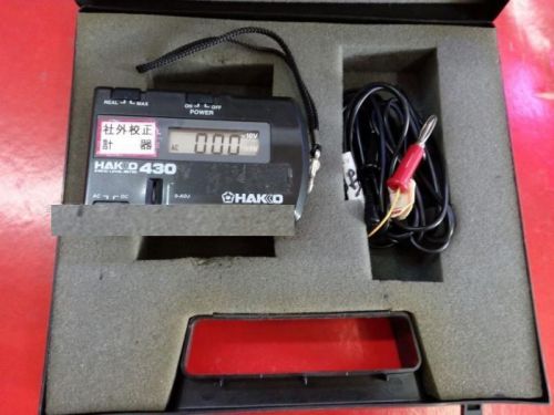 HAKKO HK-430 static electricity level meter