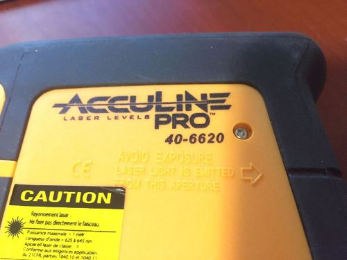 Johnson acculine pro laser level 40-6620 for sale