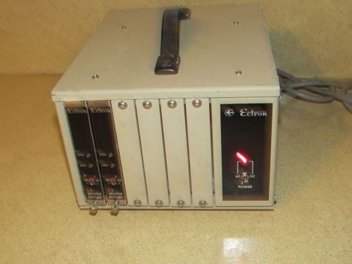 ECTRON ENCLOSURE W/ TWO ECTRON TC AMPLIFIERS MODEL 688