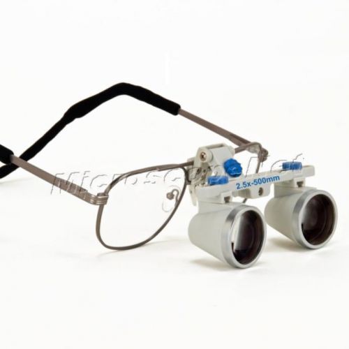 Dental Binocular Surgical Veterinary Clinic 2.5X 500mm Loupes Optical Glass