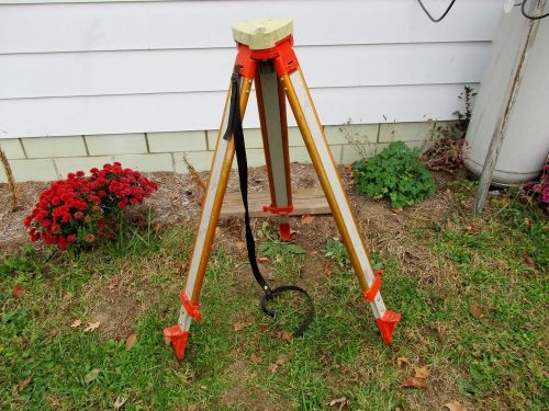 Aluminum survey transit tripod telescoping legs~ construction grade for sale