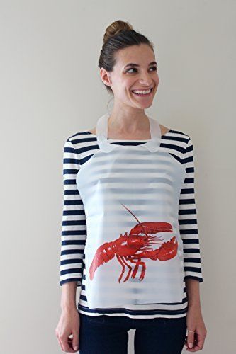 100 Pack Disposable Plastic Lobster Bibs