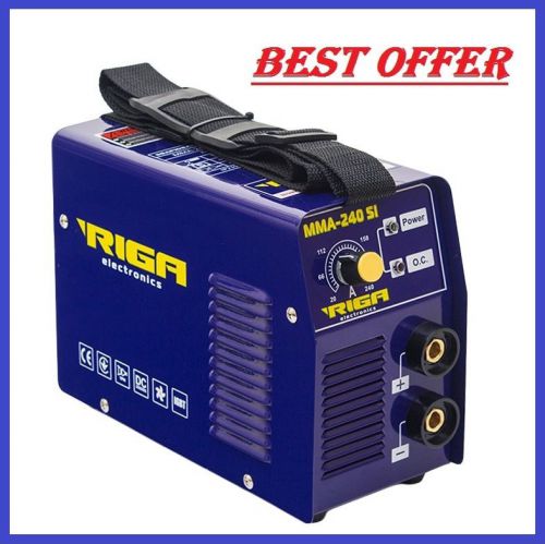 Inverter machine welding riga mma-240 sib new technologies hot start anti stick for sale