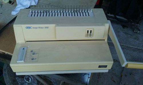 GBC Image Maker 1000 Manual Binding Machine w/ Binding Combs