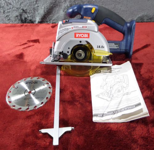 RYOBI P500 18-Volt Cordless 5-1/2&#034; Laser Circular Saw New (Bare Tool Only) #1129