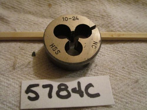 (#5784C) New Generic No.10 X 24 Right Hand Thread Round Adjustable Style Die