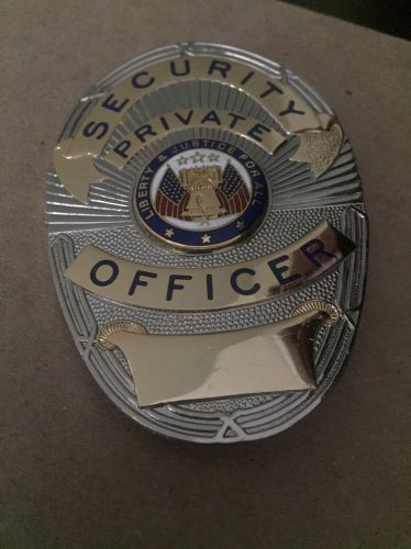 Private Security Badge