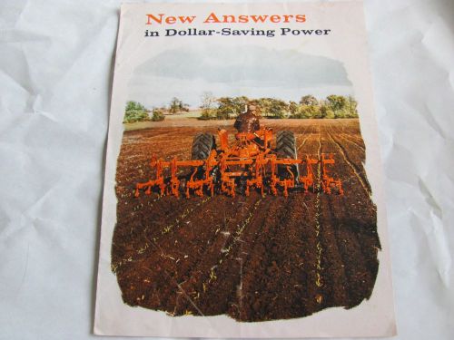 Allis Chalmers Brochure New Answers in Dollar-Saving Power,C.60s, GC
