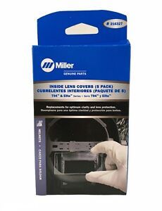 (5 Pack) Genuine Miller 216327 Inside Cover Welding Lens for Elite Series T94