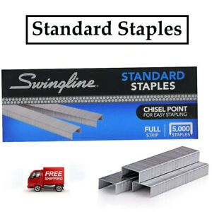 Swingline S.F. 1 Standard Economy Chisel Point 210 Full Strip Staples 5,000/Box