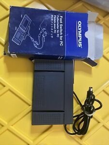 OLYMPUS Foot Switch For PC RS27-Foot Pedal For Transcribing/Dictation