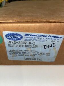 BARBER COLMAN RKS-3002-0-1 RECEIVER CONTROLLER PNEUMATIC DUAL