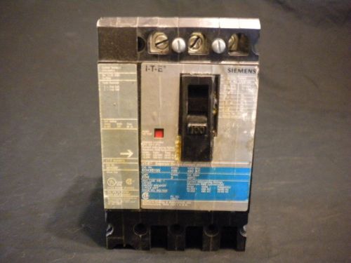 ITE/Siemens ED43B100 100 Amp, 480 Volt, 3 Pole Circuit Breaker with Shunt Trip