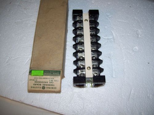 1 each Heavy Duty Terminal Board Strip GE 6422482g8 eb-5 NOS Ham radio