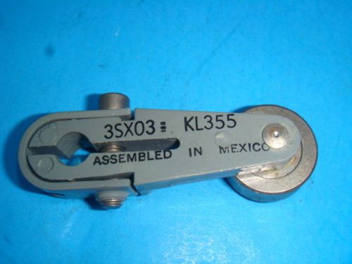 New Siemens 3SX03-KL355 Limit Switch Roller Crank Lever, NEW