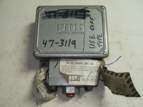 (Q6-7) 1 SOR 66V6-K45-P1-MMTTX PRESSURE SWITCH