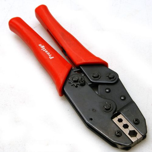 Prestige 24-8786P Crimping Tool,Ratchet 0.320, 0.210, 0.185 Hex