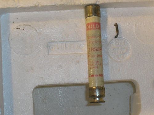 Gould shawmut trionic trs5r 5 amp 600 vac fuse for sale