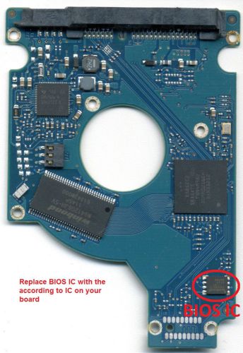 ST250LT007 9ZV14C-500 0001SDM1 1629 B  100611631 REV A 2.5&#039;&#039; SATA HDD PCB  +FW