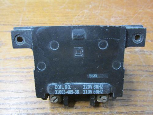 Unused nos square d 31063-409-38 120v 60hz 110v 50hz for sale