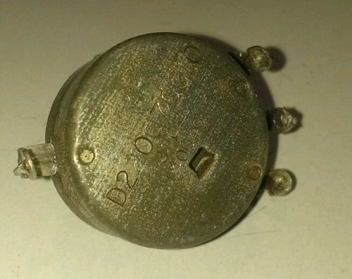 Potentiometer vintage electronic switch unknown part radio clarostat