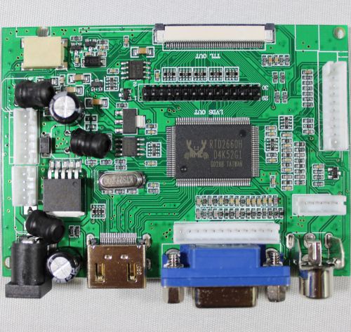 Hdmi+vga+2av lcd controller board vs-ty2662-v1 for lcd panel-only driver board for sale