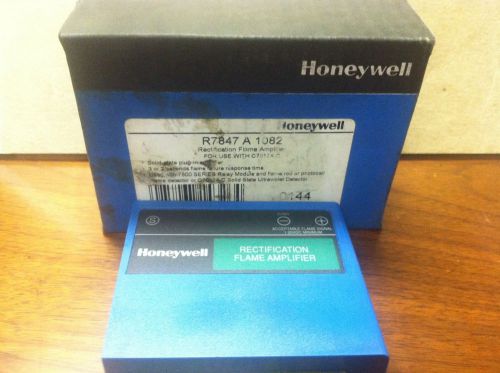 Honeywell rectification flame amplifier r7847 a 1082 *new in box* for sale