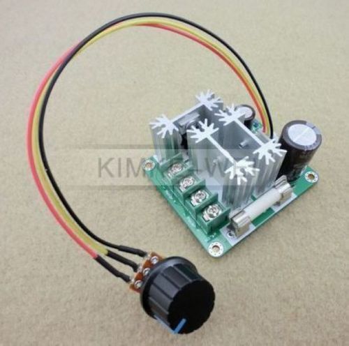 6V-12V-24V-36V-40V-60V-90V / 15A DC Motor Speed Control PWM Controller New