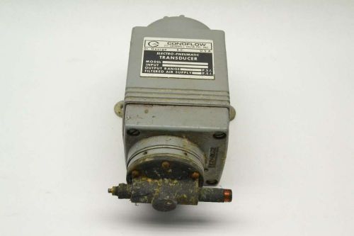 ITT GT48ED CONOFLOW 4-20MA 3-27PSI ELECTRO-PNEUMATIC TRANSDUCER B402654