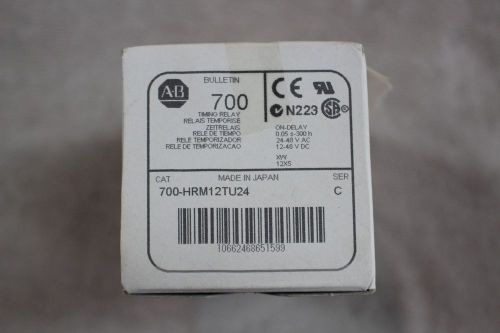 Allen-Bradley Bulletin 700 Timing Relay, 700-HRM12TU24 Ser. C