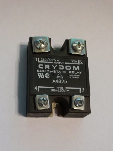 Crydom Solid State Relay A4825 25A 280/480V Out 90/280V In