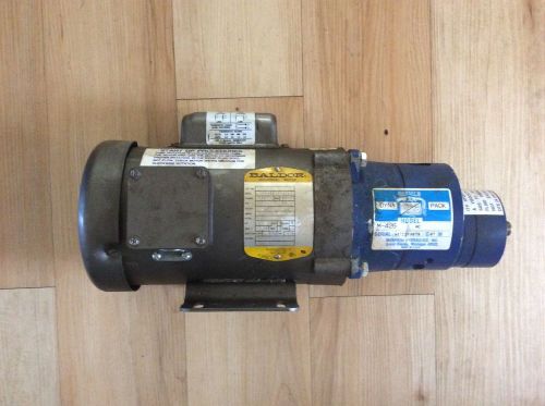 1/2 HP Balder Electric Motor w/ Monarch Dyna Pack Hydraulic Pump