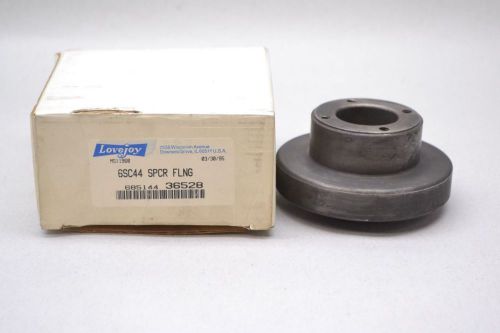 NEW LOVEJOY 6SC44 36528 1-3/8 IN BORE STEEL SPACER FLANGE COUPLING D422661