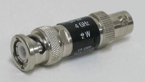 *New Open Pack* Cal Test CT3369 03 Attenuator, BNC, 50 Ohm, 2W, 4GHz, 1.4X