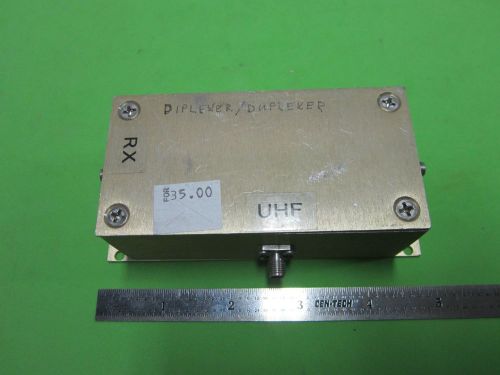 DIPLEXER DUPLEXER UHF FREQUENCY RF MICROWAVE BIN#50 ii