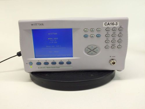 Will&#039; Tek 4202S Mobile Service Tester w/ Power Supply