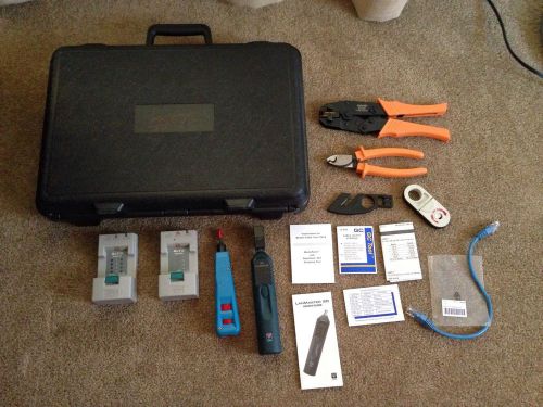 Inthernet Network Cable Tool Kit Paladin Cat5 Lan Molex Slt3 Lanmaster