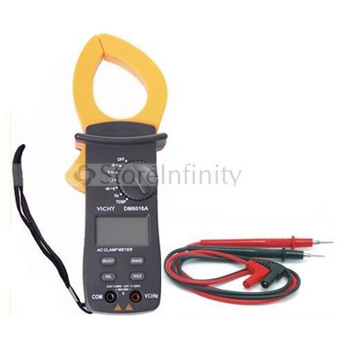 Vichy dm6016a 3 3/4 ac digital clamp multimeter tester for sale