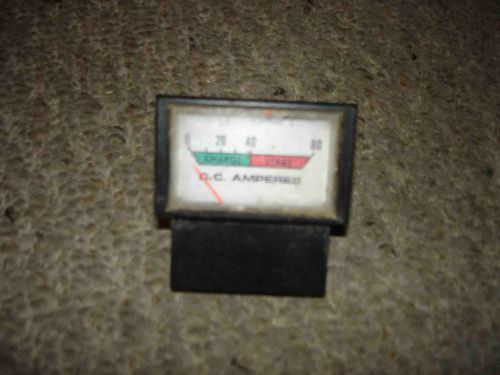 Prime 18-268-E5 Model-18 DC Amperes anel Meter Amp Gauge