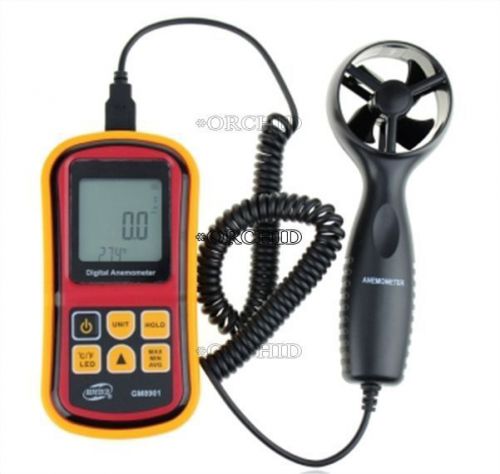 GM8901 DIGITAL WIND SPEED GAUGE WIND SPEED ANEMOMETER WHEATER METER