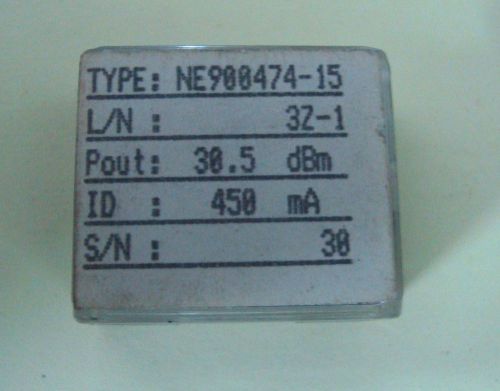 Microwave Power Amplifier FET 15 GHz ~30 dBm Transistor  Auction !