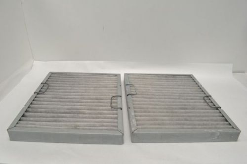 LOT 2 AIR-MAZE 121819-1 PNEUMATIC WASH AIR FILTER 29-1-/2X15-1/2IN B231045